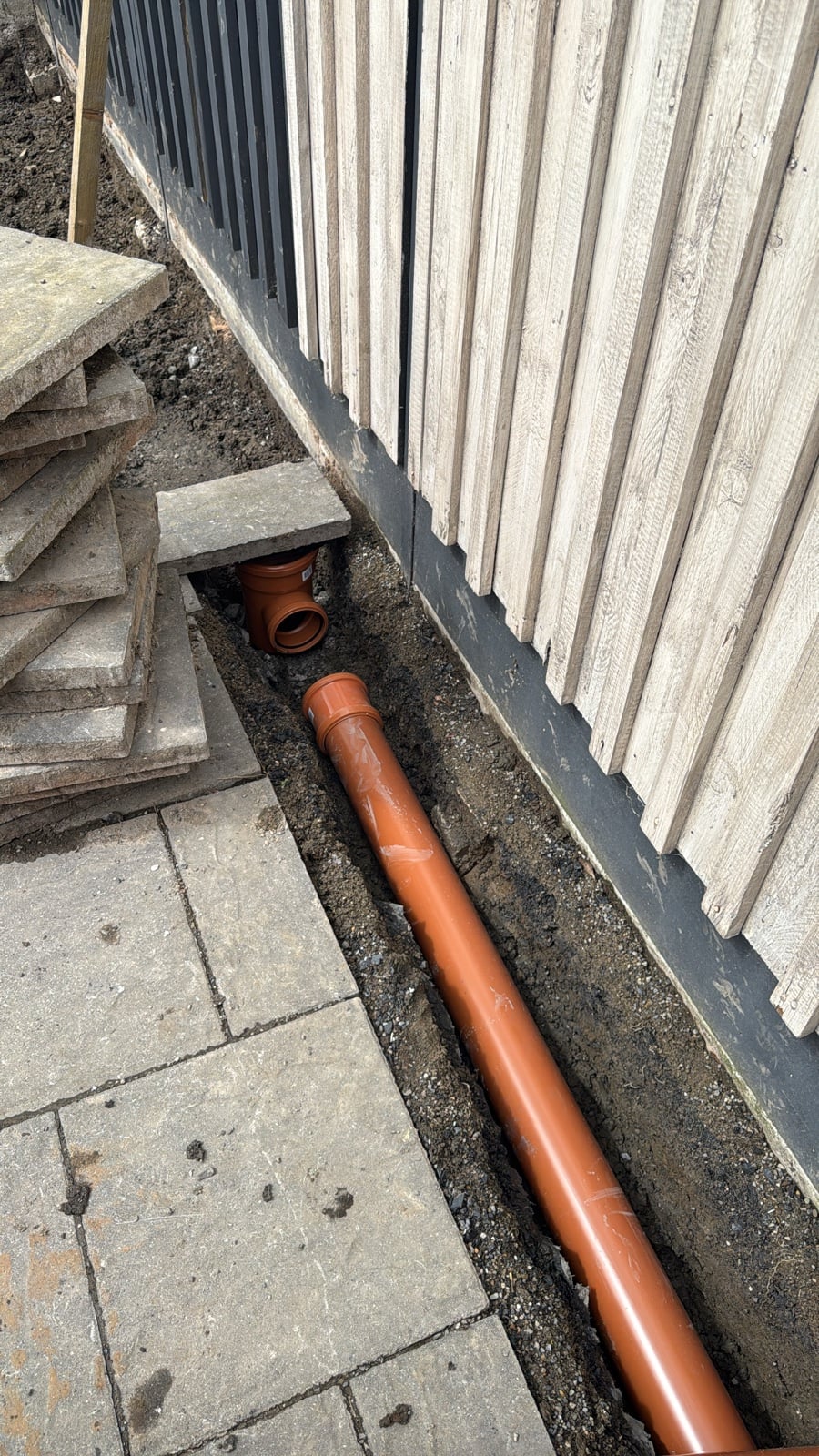 Concrete base for a garden office/Gym.
Part 2