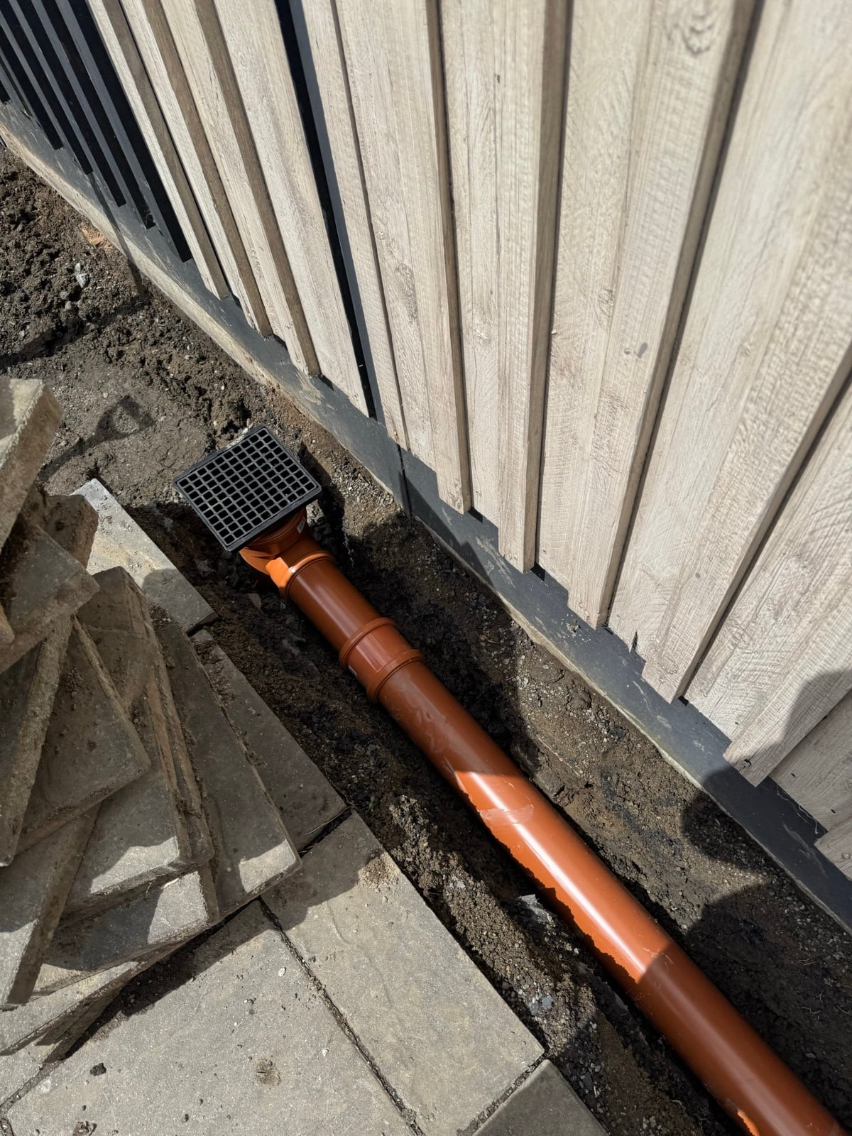 Concrete base for a garden office/Gym.
Part 2